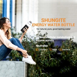 Botella de Agua Alcalina SOUDRON con Cristal de Cuarzo Energético y Auténtica Shungita Noble - Product Image 5