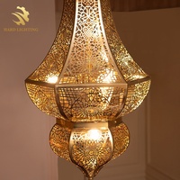 Lanterne marocaine exotique ajourée, lustre rétro, lustre turc, décoration artistique pour café intérieur
