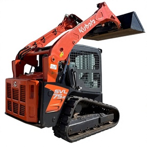 Cargadora Compacta de Orugas Kubota SVL75-2 2021, 10001-20000 Horas, Motor Diésel de 75 HP, Acoplador Rápido Hidráulico, Bomba de Flujo Estándar - Product Image 1