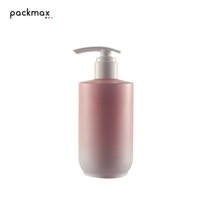 380ml 400ml PET Gradient Flat Shoulder Shampoo Shower Gel <b>Bottle</b> - High Beauty Body Wash Lotion Container Custom - Product Image 1