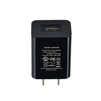 Chargeur mural USB certifié CUL CE GS de haute qualité, alimentation directe usine, prise EU/US, adaptateur chargeur USB 5V 1A
