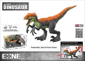 Juguete de Dinosaurio de Simulación para Niños, con Movimiento, Sonido y Luz, de Plástico, con Diseño de Animales - Product Image 5