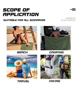 <span class=keywords><strong>Serviette</strong></span> <span class=keywords><strong>de</strong></span> <span class=keywords><strong>plage</strong></span> magnétique Wave <span class=keywords><strong>Serviette</strong></span> en microfibre à séchage rapide sans sable pour chaise <span class=keywords><strong>de</strong></span> <span class=keywords><strong>plage</strong></span> <span class=keywords><strong>Porte</strong></span> <span class=keywords><strong>de</strong></span> voiture Piscine Voyage avec sac <span class=keywords><strong>de</strong></span> rangement - Product Image 6