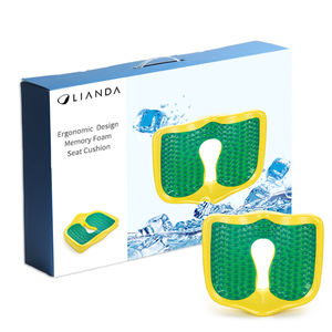 Ergonomisch zitkussen van traagschuim met koelgel voor de heup, coccyx en aambeien. - Product Image 1