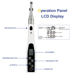 Thiết Bị Nha Khoa Endomotor LED 16:1 Đầu Nhỏ Không Dây Quay Vòng Nội Nha Công Cụ Điều Trị Kênh Gốc - Product Image 2