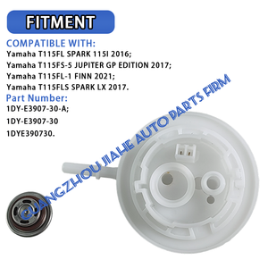 Cubierta del conjunto de bomba de combustible para motocicleta PAT 1DY-E3907-30 para Yamaha Spark115 I Spark LX <span class=keywords><strong>Finn</strong></span> Jupiter OEM 1DY-E3907-30-A 1DYE390730 - Product Image 2