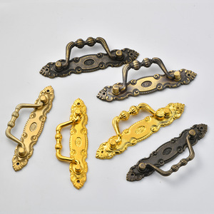 European Style Drawer Handles Zinc Alloy Bar Shape Durable Furniture Handle - Product Image 2