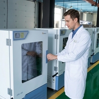 Incubadora Digital de Control de Tiempo y Temperatura para Laboratorio, para Pruebas de Demanda Bioquímica de Oxígeno, con Agitador