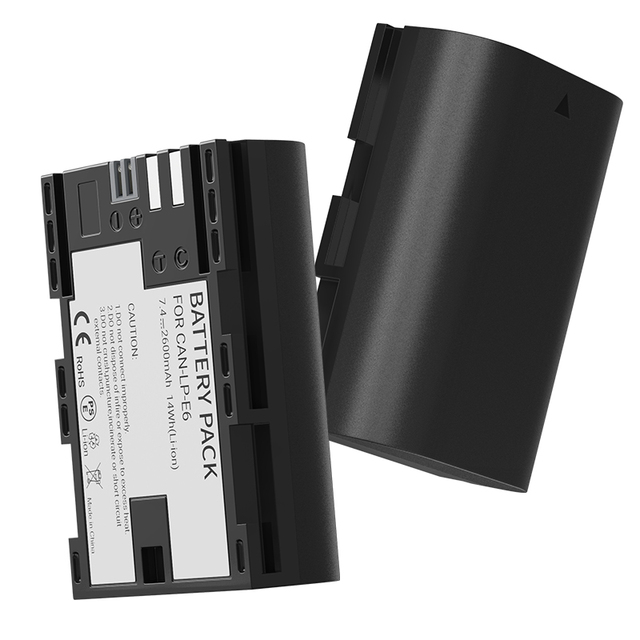 Mamen High Quality LP-E6 Camera Battery Lithium Battery Digital Camera Pack for LP-E6 Canon EOS R7 5D