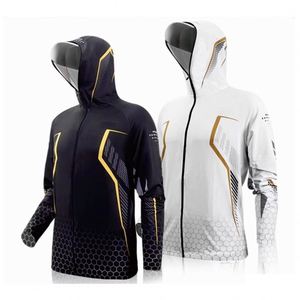 Factory Price Quick Dry Breathable <b>Spf</b> 50 UV Protection Long Sleeve Mask Hooded Fishing Shirts - Product Image 1
