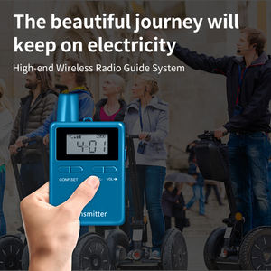 RC2401 Système de guide touristique professionnel sans fil Système de radio guide pour visite de musée Voyage Visite d'usine Conférence - Product Image 4