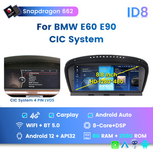 MEKEDE – <span class=keywords><strong>autoradio</strong></span> Carplay, lecteur vidéo pour <span class=keywords><strong>BMW</strong></span> série 5, E60, E61, <span class=keywords><strong>E63</strong></span>, E64, série 3, E90, E91, E92, 4G LTE, android 12 - Product Image 3