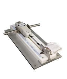 เครื่องทดสอบความยืดหยุ่นของผ้าและคอเสื้อ - อุปกรณ์ทดสอบความยืดหยุ่นของสิ่งทอที่มีความแม่นยำสูง ได้มาตรฐาน ASTM D2594 และ ISO 5081 - Product Image 4