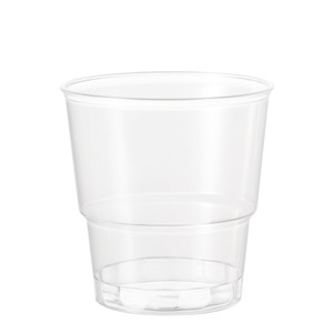 Tasse en plastique froide jetable Golden Five Edge Aviation 500pcs Party Modern Thickened Test Wine Tasting Cup - Product Image 1