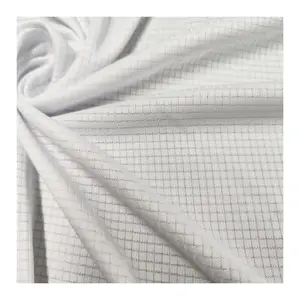 Drop needle square jacquard digital sublimation print knit fabric