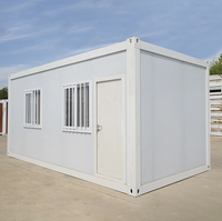 Conteneur Préfabriqué Modulaire Personnalisable pour Bureau Mobile, Salle de Classe, Dortoir, Camp de Travail, Stockage, Maison ou Habitation