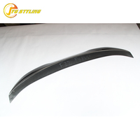 Aileron arrière en fibre de carbone style PSM pour BMW Série 2 F22 F87 M2 2014 et plus, becquet de coffre en carbone 3K