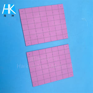Lasers ch neiden Fein keramik Pink 96% Al2O3 Aluminium oxid Keramik Schreib platte/Substrat für Chip - Product Image 6