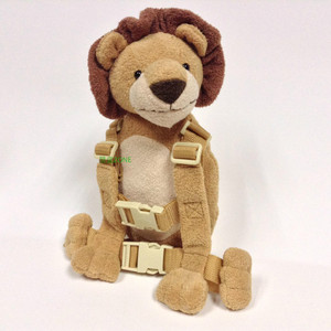 Niedliche <span class=keywords><strong>2</strong></span> in 1 Baby Harness Tier Spielzeug Rucksäcke Bebe Walking Zügel Kleinkind Leinen Plüsch Tier Baby Anti Lost Rucksack - Product Image 2