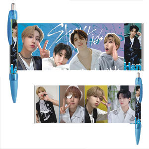 KPOP stylo à bille pour enfants errants <span class=keywords><strong>MANIAC</strong></span> noir écriture extensible HD Photo bannière fournitures scolaires étudiants papeterie Fans cadeau - Product Image 5