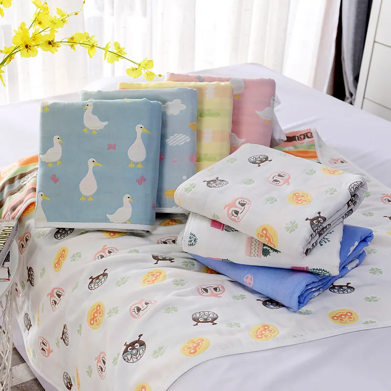 Матерей делайте мудрый выбор 6 слойный муслиновый 100% из хлопчатобумажной ткани; Одеяло для пеленания