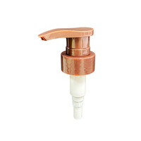 Produits en stock usine : Tête de pompe à shampoing en plastique 33 fils avec tube souple pour distribution de liquide et mousse, pour emballages cosmétiques en gros