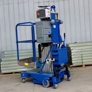Plataforma de Trabajo Aérea Hidráulica <span class=keywords><strong>Vertical</strong></span> de Elevación <span class=keywords><strong>Vertical</strong></span> de un Solo Mástil con Ahorro de Energía y Fácil Mantenimiento - Product Image 5