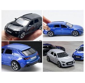 YZ MODEL <span class=keywords><strong>Auto</strong></span> in Metallo Pressofuso Scala 1:36, Modello <span class=keywords><strong>RS6</strong></span> con Apertura Porte Anteriori, Funzione Pull-Back, per Decorazione - Product Image 2