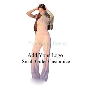 European and <strong>American</strong> Elegant Style Satin Jumpsuit, Loose-Collar Wide-Leg Jumpsuit for Women - Product Image 2