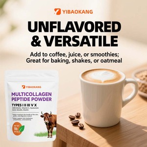 Polvo <span class=keywords><strong>de</strong></span> péptido <span class=keywords><strong>de</strong></span> colágeno múltiple Colágeno hidrolizado Ácido hialurónico Vitamina C Apoya articular y <span class=keywords><strong>la</strong></span> salud digestiva <span class=keywords><strong>DE</strong></span> <span class=keywords><strong>LA</strong></span> <span class=keywords><strong>PIEL</strong></span> 16 onzas - Product Image 6