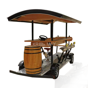 Triciclo de Lujo de 4 Ruedas para Adultos, Bicicleta Publicitaria para Pub, Bicicleta Urbana con Pedales de Energía Solar, Bicicleta para Fiestas, Bicicleta para Paseos en Bote - Product Image 2