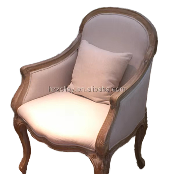 accent armchair wooden