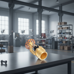 Sprinkler Seco Intrínsecamente Seguro con Certificación ATEX para Atmósferas Explosivas en la Industria del Petróleo y <span class=keywords><strong>Gas</strong></span> - Product Image 1