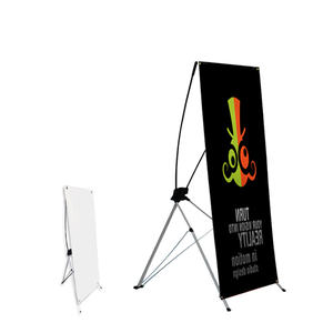 Rak Peraga Kustom Murah Kualitas Tinggi Komersial Grosir Spanduk Tarik X Untuk Info Bisnis Promosi Penjualan Produk - Product Image 2