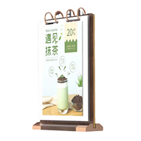 Support de menu écologique pour affichage de prix, calendrier de dîner et publicité – Article de vente en gros pour le commerce de détail