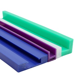 CNC süreci parçaları konveyör zinciri Guides kılavuzları raylar naylon PE HDPE plastik makale kılavuz rayı konveyör bant kılavuzları mühendislik - Product Image 1