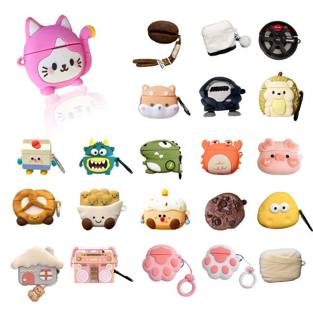 Fashion Cute Shoes Sugar Candy Music Design Full protection Soft 3D Case Cover for Airpods Pro 2 2022 2nd Generation
