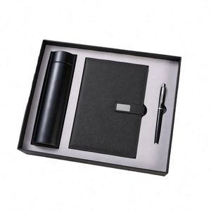 Set de Regalo al por Mayor de Cuaderno y Bolígrafo, Diario A5, Regalo Empresarial, Taza Térmica, Set de Cuaderno Personalizable con Bolígrafo y Botella de Agua - Product Image 1