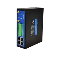 Passerelle industrielle 4G IP30 préinstallée Ubuntu, passerelle BACnet IP GPS WiFi IoT pour la surveillance à distance