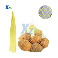 Herbruikbare plastic zakken, geel, 1000m, voor fruit en groenten (1-5kg)