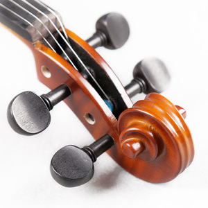 Violín Artesanal de Abeto y Arce Tamaño Completo, Económico, con Acabado Flameado, OEM ODM, Instrumento Musical 4/4 <span class=keywords><strong>para</strong></span> Estudiantes, <span class=keywords><strong>Principiantes</strong></span> y Profesionales - Product Image 5