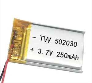 523450 1000mah 3.7v lithium polymer battery cells pack ion for headset with kc gsp connector - Product Image 2