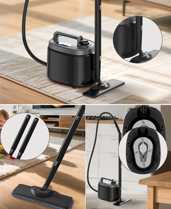 <span class=keywords><strong>Nettoyeur</strong></span> <span class=keywords><strong>vapeur</strong></span> professionnel haute pression 4 bars en acier inoxydable avec serpillière <span class=keywords><strong>et</strong></span> <span class=keywords><strong>nettoyeur</strong></span> de voiture, usage domestique électrique 1500W - Product Image 3