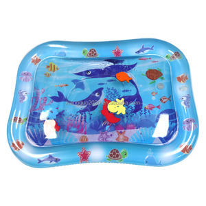 Tapis d'éveil aquatique pour bébés, tapis d'activités pour le temps sur le ventre, jouet sensoriel de développement, certifié CE et CPC, tapis d'eau pour bébé, vente chaude - Product Image 1