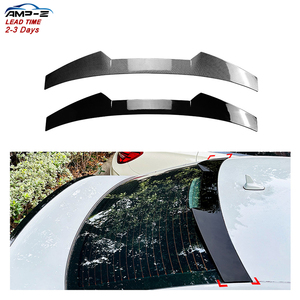A3สปอยเลอร์ติดหลังคารถยนต์คาร์บอนไฟเบอร์สีดำ AMP-Z 8V, อุปกรณ์ตกแต่งรถยนต์สำหรับ <span class=keywords><strong>Audi</strong></span> A3 8V Sedan 2014-2020 - Product Image 1