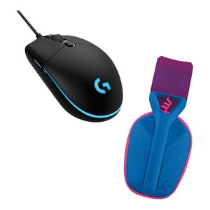 Pack Gaming G SERIES : Casque G435 Lightspeed + Souris G203 Bleu et Noir 991 000528 - Product Image 2