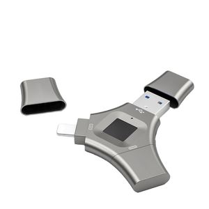 Unidad Flash USB Tipo C OTG, Memoria USB de 8GB 16GB 32GB 64GB, Unidad Flash USB C 3 en 1 - Product Image 2