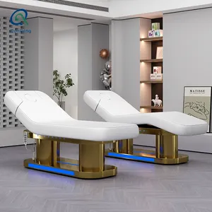 Qunpeng Wholesale Spa Electric Beauty Bed Massage Table Facial Bed Salon/Facial Bed For Beauty Parlour