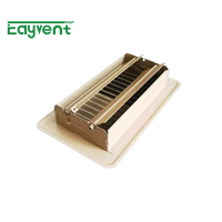 Grille de ventilation en acier galvanisé Eayvent à haute capacité de charge pour plancher, couvercle de conduit de ventilation métallique, vente en gros