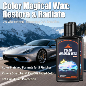 Autoquize True <strong>Shine</strong> One Wipe Scratch Fading Color Matching Nano Polyurethane Liquid Car Polish Color Restoring Wax 250ml - Product Image 5